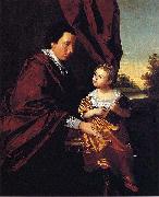 unknow artist Thomas Middleton of Crowfield and His Daughter Mary china oil painting artist